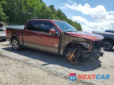 Czwarte zdjęcie samochodu z boku: 2017 FORD F150 SUPERCREW VIN:1FTEW1EG5HFC56045 - miniatura
