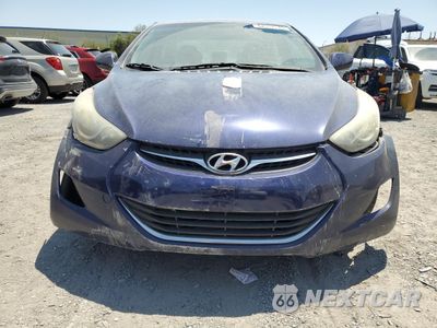 Piąte zdjęcie samochodu w środku: 2013 HYUNDAI ELANTRA GLS VIN:5NPDH4AE6DH202779 - miniatura