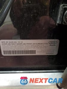 Zdjęcie 12 z 12 samochodu: 2011 AUDI A8 VIN:WAURVAFD5BN005898 - miniatura