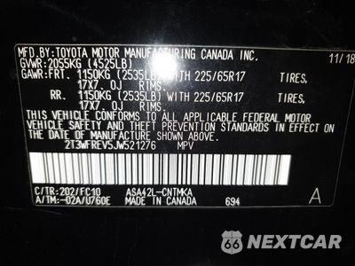 Zdjęcie 13 z 13 samochodu: 2018 TOYOTA RAV4 ADVENTURE VIN:2T3WFREV5JW521276 - miniatura