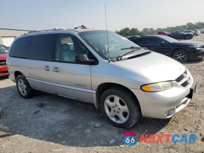 Czwarte zdjęcie samochodu z boku: 2000 DODGE GRAND CARAVAN ES VIN:1B4GP74L3YB684949 - miniatura