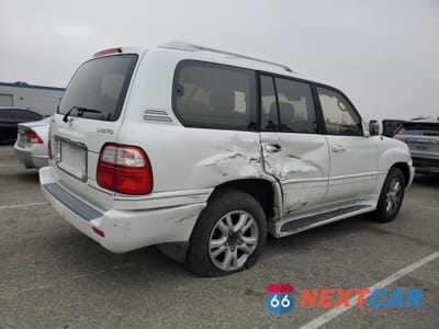 Trzecie zdjęcie samochodu z tyłu: 2003 LEXUS LX 470 VIN:JTJHT00WX33534413 - miniatura
