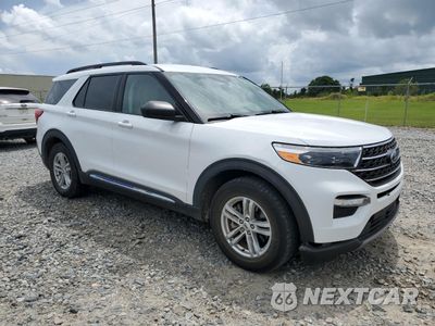 Czwarte zdjęcie samochodu z boku: 2021 FORD EXPLORER XLT VIN:1FMSK7DH5MGB86428 - miniatura
