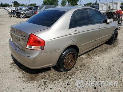 Trzecie zdjęcie samochodu z tyłu: 2007 KIA SPECTRA EX VIN:KNAFE122075378023 - miniatura
