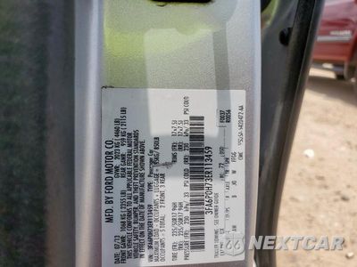 Zdjęcie 12 z 12 samochodu: 2014 FORD FUSION SE VIN:3FA6P0H73ER113459 - miniatura