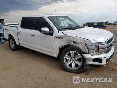Czwarte zdjęcie samochodu z boku: 2018 FORD F150 SUPERCREW VIN:1FTEW1EG8JFB44779 - miniatura