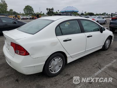 Trzecie zdjęcie samochodu z tyłu: 2008 HONDA CIVIC DX-G VIN:2HGFA164X8H000801 - miniatura