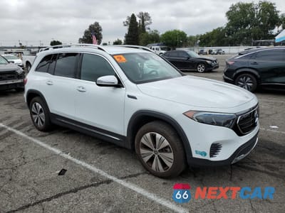 Czwarte zdjęcie samochodu z boku: 2023 MERCEDES-BENZ EQB 250+ VIN:W1N9M0CB4PN027216 - miniatura