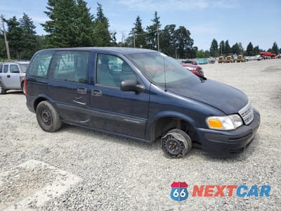 Czwarte zdjęcie samochodu z boku: 2002 CHEVROLET VENTURE ECONOMY VIN:1GNDU23E22D166371 - miniatura