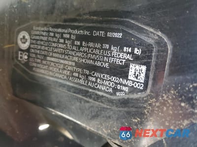 Zdjęcie 9 z 10 samochodu: 2022 CAN-AM SPYDER ROADSTER RT VIN:2BXNBDD29NV003910 - miniatura