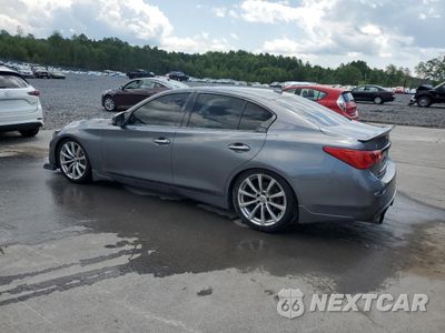 Drugie zdjęcie samochodu z przodu: 2021 INFINITI Q50 BASE VIN:JN1BV7AR3FM417777 - miniatura