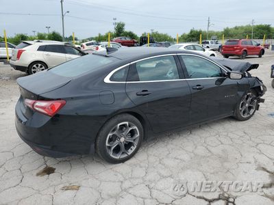 Trzecie zdjęcie samochodu z tyłu: 2022 CHEVROLET MALIBU LT VIN:1G1ZD5ST6NF102075 - miniatura