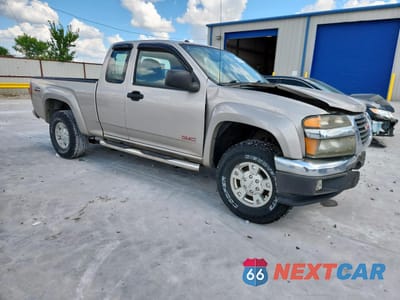 Czwarte zdjęcie samochodu z boku: 2005 GMC CANYON VIN:1GTDT196058265886 - miniatura