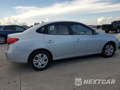 Trzecie zdjęcie samochodu z tyłu: 2010 HYUNDAI ELANTRA BLUE VIN:KMHDU4AD2AU190632 - miniatura