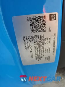 Zdjęcie 12 z 12 samochodu: 2023 CHEVROLET CORVETTE STINGRAY 2LT VIN:1G1YB3D42P5131089 - miniatura