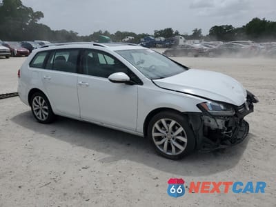 Czwarte zdjęcie samochodu z boku: 2018 VOLKSWAGEN GOLF SPORTWAGEN SEL VIN:3VWL17AU4JM767270 - miniatura