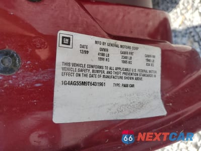 Zdjęcie 12 z 13 samochodu: 1996 BUICK CENTURY SPECIAL VIN:1G4AG55M9T6431961 - miniatura