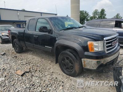 Czwarte zdjęcie samochodu z boku: 2012 GMC SIERRA K1500 SLE VIN:1GTR2VE71CZ197264 - miniatura