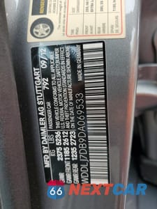 Zdjęcie 13 z 13 samochodu: 2013 MERCEDES-BENZ CLS 550 VIN:WDDLJ7DB9DA069533 - miniatura