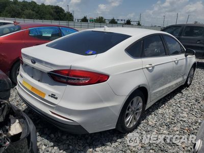 Trzecie zdjęcie samochodu z tyłu: 2019 FORD FUSION SE VIN:3FA6P0LUXKR119302 - miniatura