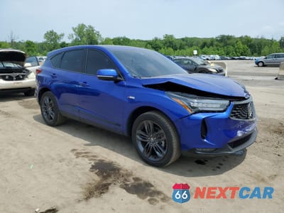 Czwarte zdjęcie samochodu z boku: 2024 ACURA RDX A-SPEC VIN:5J8TC2H66RL025555 - miniatura