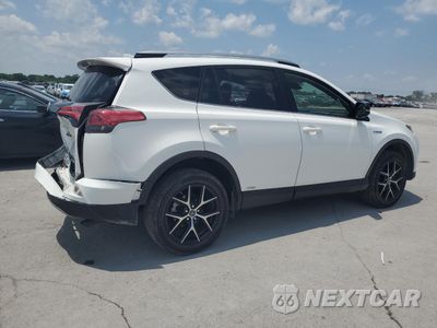 Trzecie zdjęcie samochodu z tyłu: 2018 TOYOTA RAV4 HV SE VIN:JTMJJREVXJD212926 - miniatura