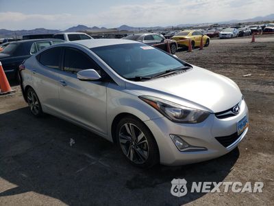 Czwarte zdjęcie samochodu z boku: 2014 HYUNDAI ELANTRA SE VIN:KMHDH4AE0EU142405 - miniatura
