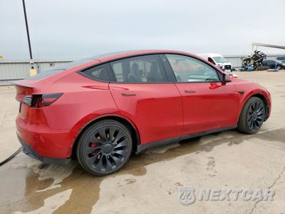 Trzecie zdjęcie samochodu z tyłu: 2023 TESLA MODEL Y VIN:7SAYGDEF1PF666723 - miniatura
