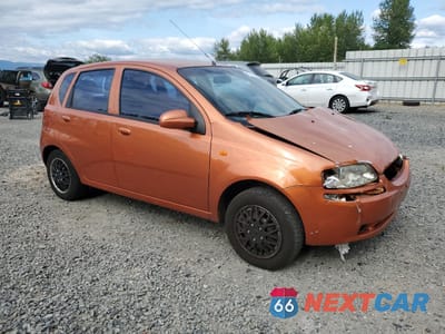 Czwarte zdjęcie samochodu z boku: 2004 CHEVROLET AVEO VIN:KL1TD626X4B237974 - miniatura