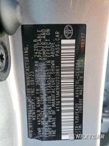 Zdjęcie 12 z 12 samochodu: 2024 TOYOTA CAMRY SE NIGHT SHADE VIN:4T1G11AK9RU203861 - miniatura
