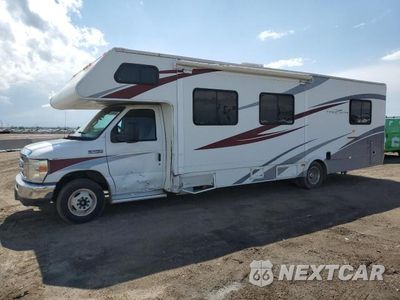 Drugie zdjęcie samochodu z przodu: 2008 FORD ECONOLINE E450 SUPER DUTY CUTAWAY VAN VIN:1FDXE45SX8DB37433 - miniatura