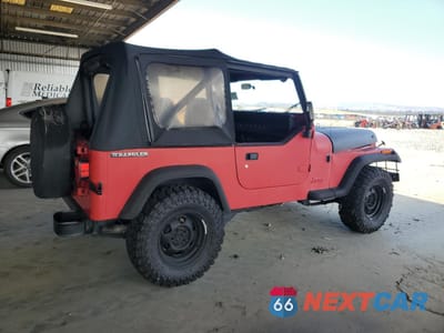 Trzecie zdjęcie samochodu z tyłu: 1990 JEEP WRANGLER / YJ VIN:2J4FY29T6LJ519617 - miniatura