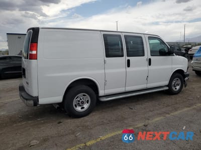 Trzecie zdjęcie samochodu z tyłu: 2021 GMC SAVANA G2500 VIN:1GTW7AFP2M1246273 - miniatura