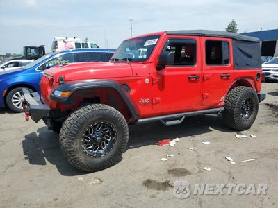 2018 JEEP WRANGLER UNLIMITED SPORT 1C4HJXDG5JW150281 - główne zdjęcie licytacji z USA - miniatura