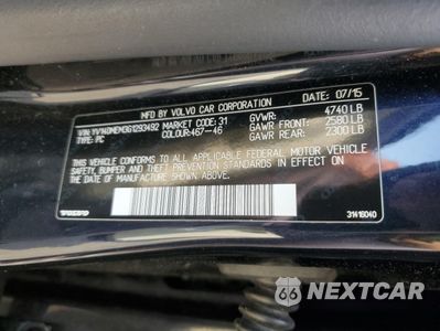 Zdjęcie 12 z 14 samochodu: 2016 VOLVO V60 T5 PLATINUM VIN:YV140MEM3G1293492 - miniatura