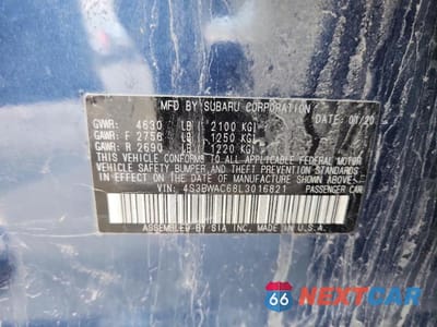 Zdjęcie 12 z 12 samochodu: 2020 SUBARU LEGACY PREMIUM VIN:4S3BWAC68L3016821 - miniatura