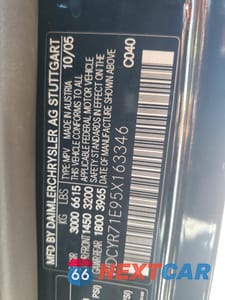 Zdjęcie 13 z 13 samochodu: 2005 MERCEDES-BENZ G 55 AMG VIN:WDCYR71E95X163346 - miniatura