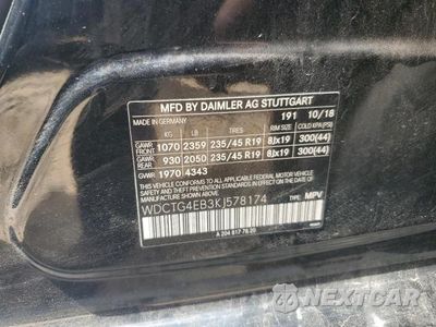 Zdjęcie 12 z 12 samochodu: 2019 MERCEDES-BENZ GLA 250 VIN:WDCTG4EB3KJ578174 - miniatura