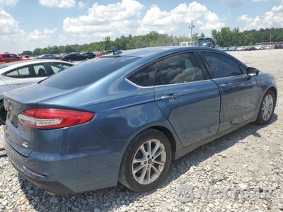 Trzecie zdjęcie samochodu z tyłu: 2019 FORD FUSION SE VIN:3FA6P0HD2KR219063 - miniatura