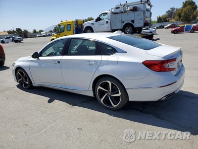 Drugie zdjęcie samochodu z przodu: 2021 HONDA ACCORD TOURING VIN:1HGCV2F92MA003175 - miniatura