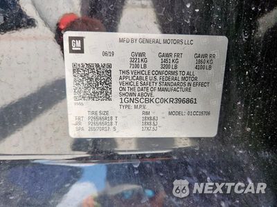 Zdjęcie 13 z 13 samochodu: 2019 CHEVROLET TAHOE C1500 LT VIN:1GNSCBKC0KR396861 - miniatura