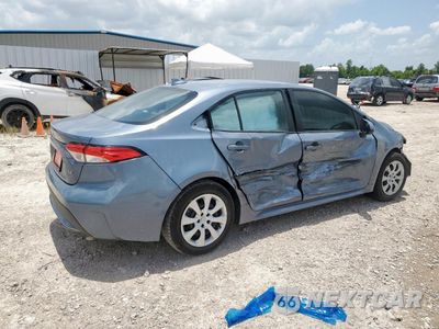 Trzecie zdjęcie samochodu z tyłu: 2021 TOYOTA COROLLA LE VIN:5YFEPMAE7MP242282 - miniatura