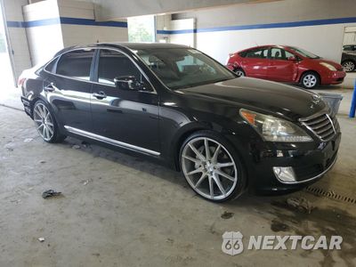 Czwarte zdjęcie samochodu z boku: 2016 HYUNDAI EQUUS SIGNATURE VIN:KMHGH4JH8GU106049 - miniatura