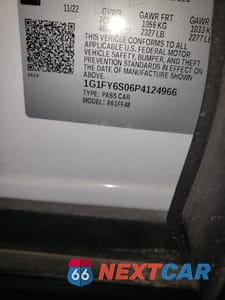 Zdjęcie 12 z 12 samochodu: 2023 CHEVROLET BOLT EUV LT VIN:1G1FY6S06P4124966 - miniatura