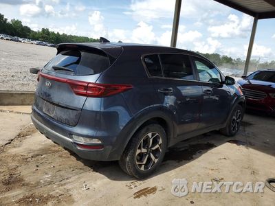 Trzecie zdjęcie samochodu z tyłu: 2020 KIA SPORTAGE LX VIN:KNDPM3AC1L7797738 - miniatura