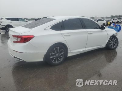 Trzecie zdjęcie samochodu z tyłu: 2022 HONDA ACCORD EXL VIN:1HGCV1F58NA050686 - miniatura