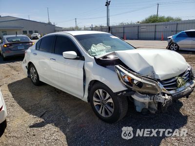 Czwarte zdjęcie samochodu z boku: 2014 HONDA ACCORD LX VIN:1HGCR2F37EA245333 - miniatura