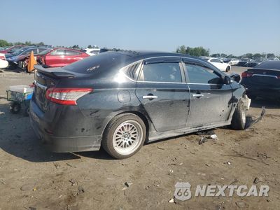 Trzecie zdjęcie samochodu z tyłu: 2013 NISSAN SENTRA S VIN:3N1AB7AP1DL707476 - miniatura