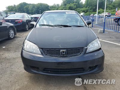 Piąte zdjęcie samochodu w środku: 2004 HONDA CIVIC LX VIN:1HGEM21564L019707 - miniatura