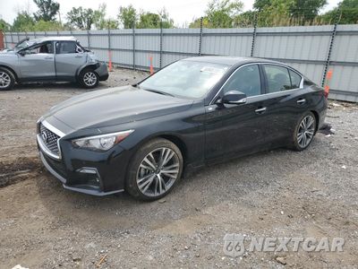 2022 INFINITI Q50 SENSORY JN1EV7CR7NM341554 - główne zdjęcie licytacji z USA - miniatura
